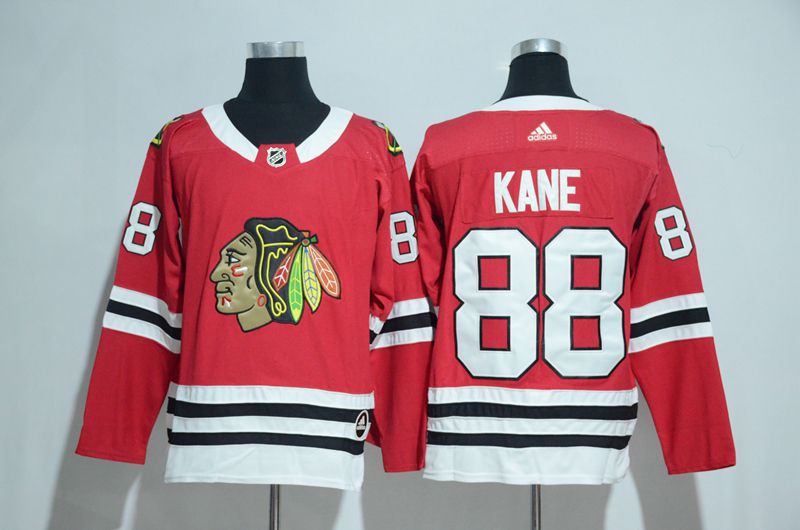 2017 Chicago Blackhawks #88 Kane red Adidas jerseys